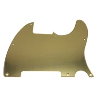 gold mirror 8 holes tl blank pickguard scratch plates with screws for esquire various colors guitar accessories guitar parts