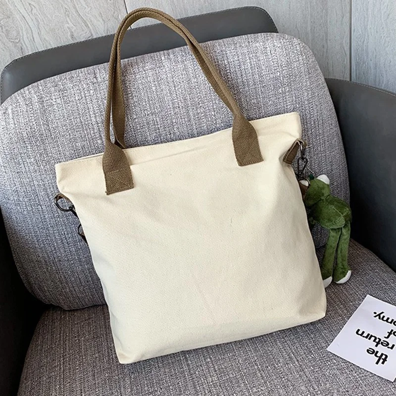 

Youth Student Canvas Women's Handbag Fashion Casual Shoulder Bag Large Capacity Bag Messenger Bag