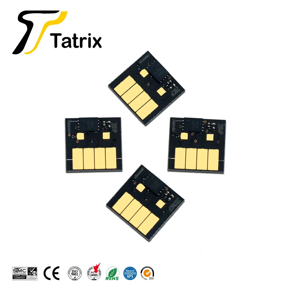 Титрица для HP728 чип картриджа F9J68A F9J67A F9J66A F9J65A F9K17A принтера HP DesignJet T730 T830