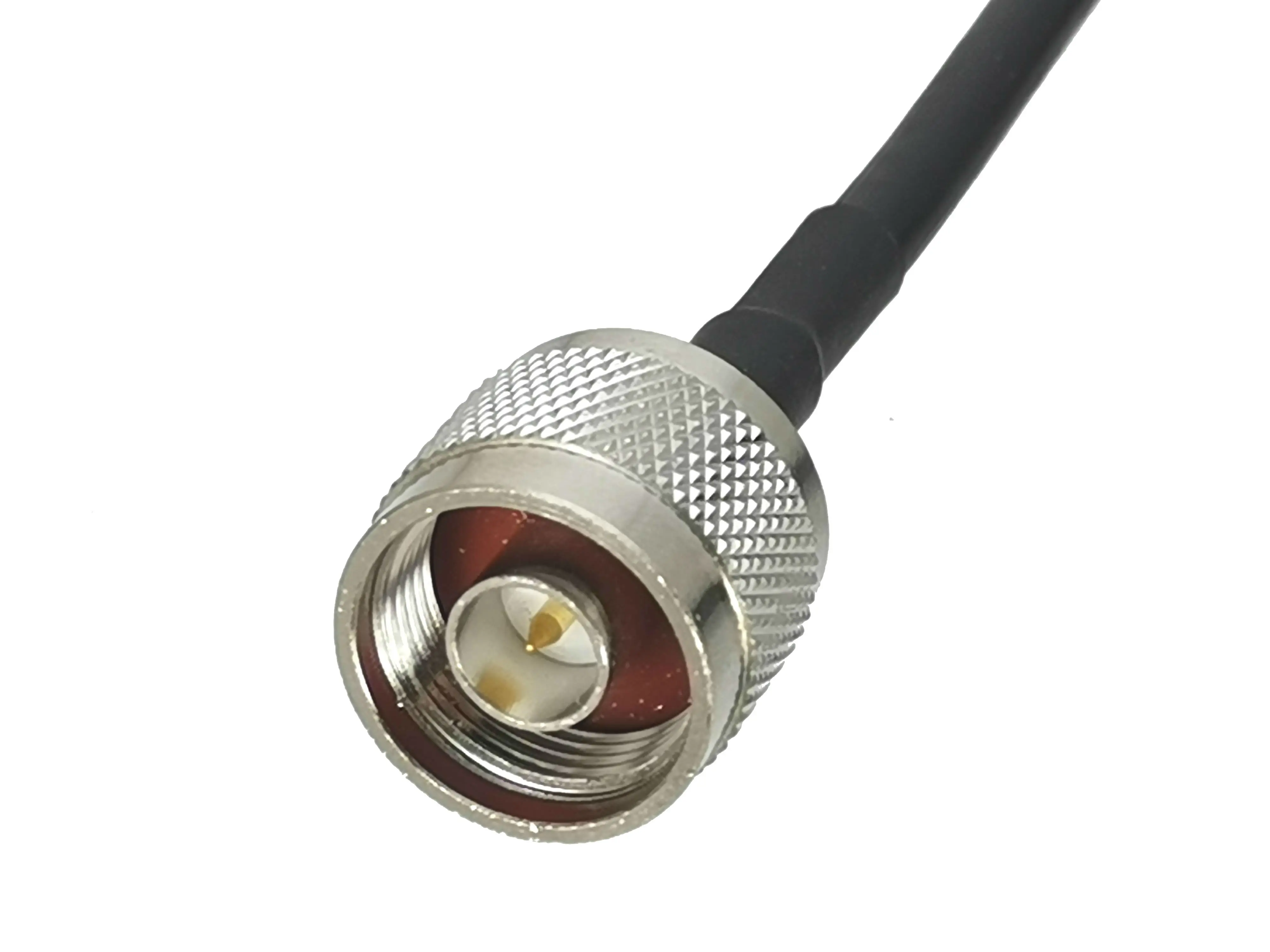 1 шт. RG58 N штекер к гнездовой разъему SMA разъем перегородки RF Коаксиальная зерна