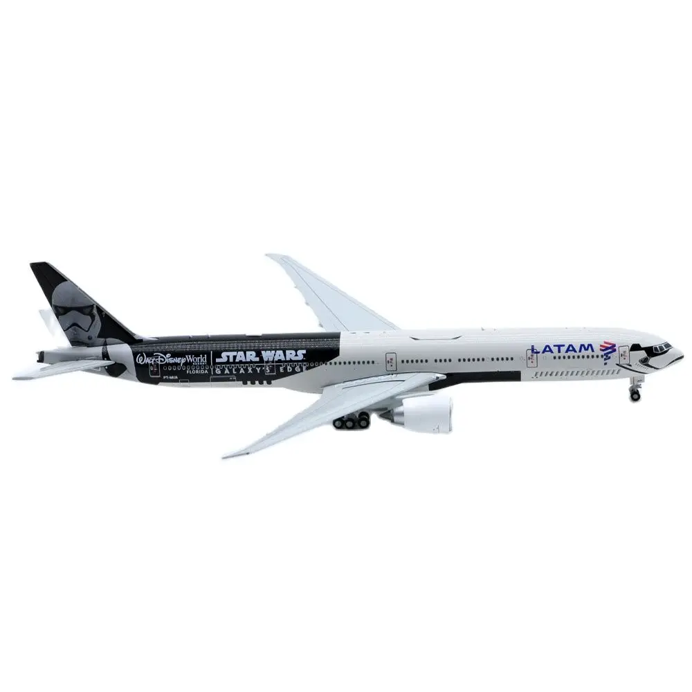 

1:400 Alloy Collectible Plane JC Wings EW477W007 LATAM Airlines Boeing B777-300ER Diecast Aircraft Model Reg#PT-MUA With Stand
