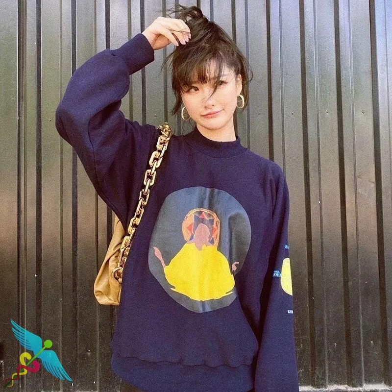 

New Autumn and Winter CPFM KANYE JESUS IS KING Men Woman Sweatshirt Round Neck Hip-hop Hoodie Loose Top High Street