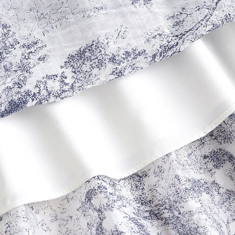 

Fashion Summer Women's Sleeveless Shirt Collar Vintage Print Runway Midi Dress Casual Aline Holiday Vestidos Party Robe Femme