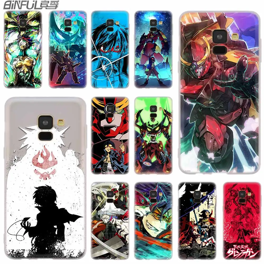 Модный чехол для мобильного телефона с принтом &quotTengen Toppa Gurren Lagann&quot повышенной