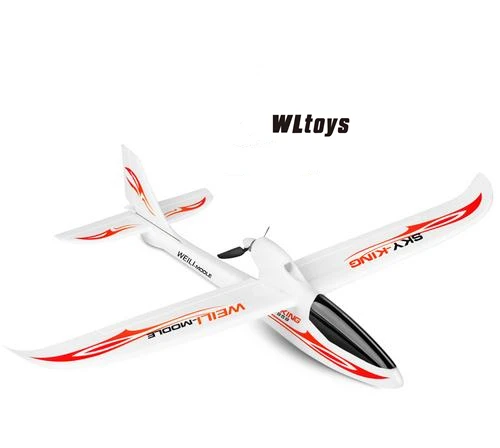 Parkten Wltoys F959s Улучшенный F959 с гироскопом Sky King 3CH RC самолет пуш скорость планер RTF