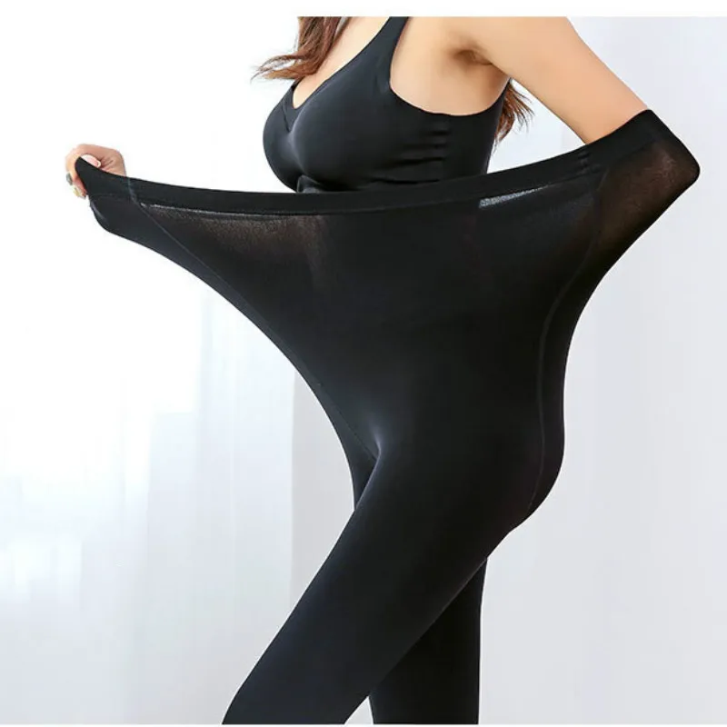 Женские кашемировые леггинсы с высокой талией теплые эластичные плотные