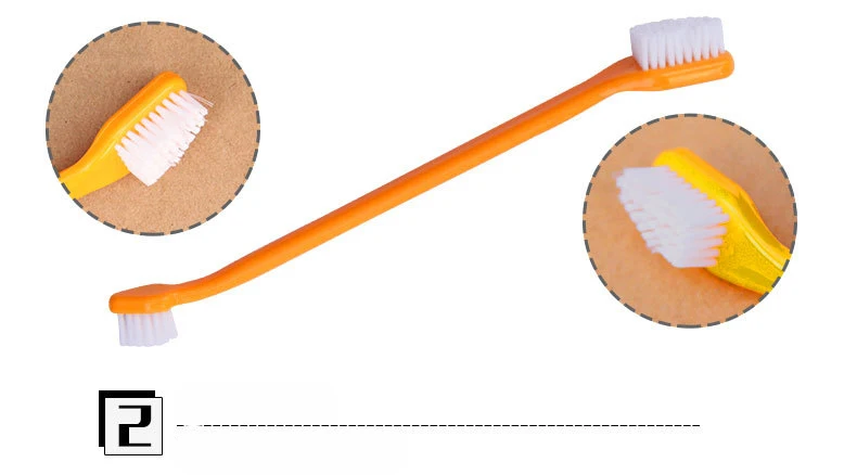 

four-piece pet toothbrush set cat and dog toothbrush toothpaste set dog supplies oral cleaning care dog cat toothbrush