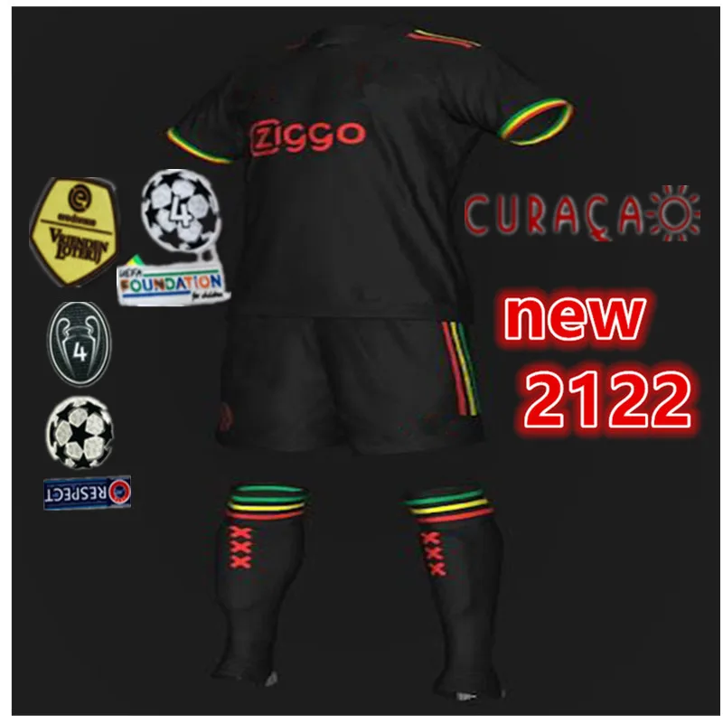 

Новинка, футболка AjaxE, 21- 22 дюйма, комплект для взрослых, Детский комплект, футболка для Тадича, клаассен, футболка, высокое качество, CRUYFF 2022, Д...