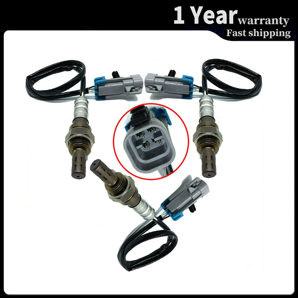 Кислородный датчик 3 шт. 4 провода Lambda вверх/вниз по потоку передний и задний для
