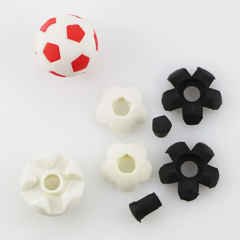 4 шт./лот новинка съемный резиновый ластик для футбола креативные Канцтовары