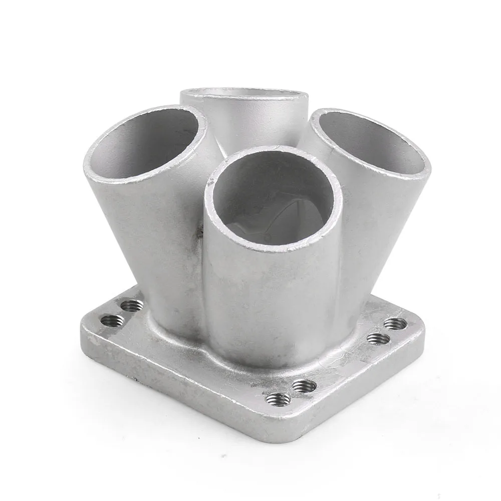 

Cast Stainless Steel 4-1 Turbo header manifold Merge collector T3 T4 With T3 Flange BX101882