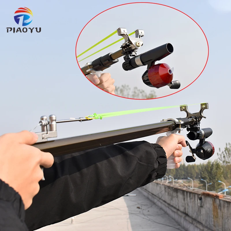 

New Folding Slingshot Rifle Mechanical Slingshots Outdoor Telescopic Slingshot Shooting Toys Hunting Tools