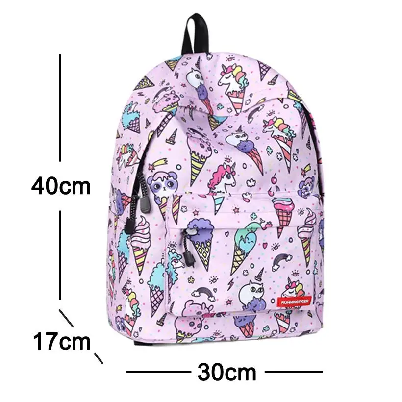 

Fashion Girls Backpack Children School Bags Cartoon Unicorn Backpack Lightweight Large Capacity Female Backpack Kids Bags