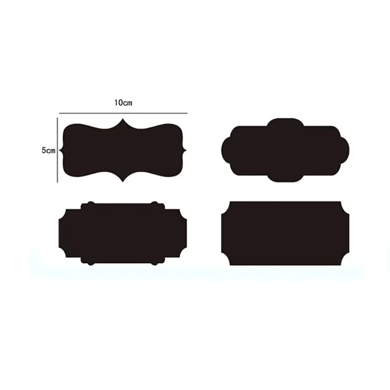 20 шт./лот большой размер кухонные банки бирки наклейки на доску этикетка