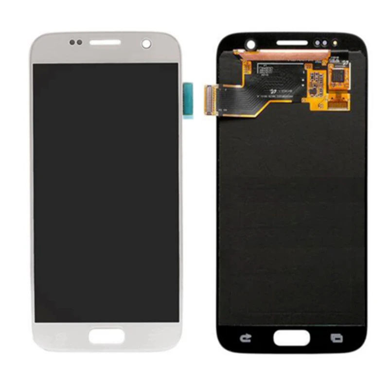 Идеальное качество для SAMSUNG GALAXY S7 G930A G930F SM-G930F Оригинальный ЖК-дисплей сенсорный