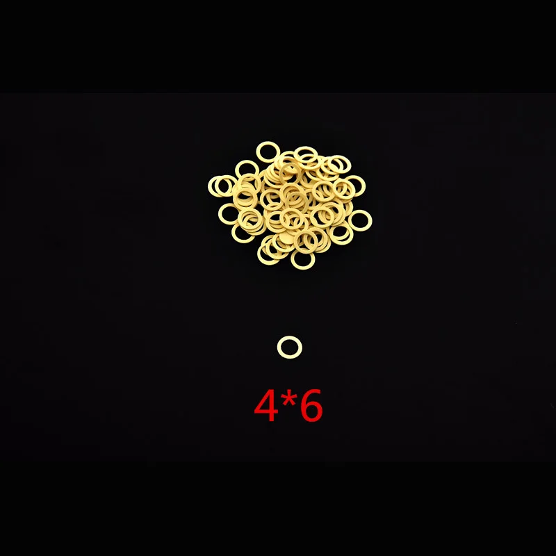

500pieces/lot Nylon Washers For Barber repair Hairdressing Scissor Accessory Nylon Washers size 4*6mm scissor parts wahsers