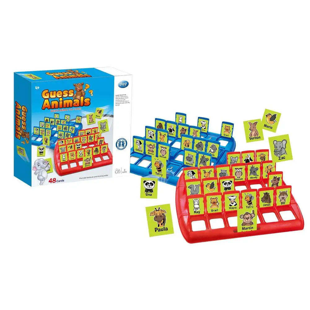 

Игра «Угадай животных», забавная игра «угадай, какое животное» я играю в карты, Классическая игра для взаимодействия родителей и детей, обуч...