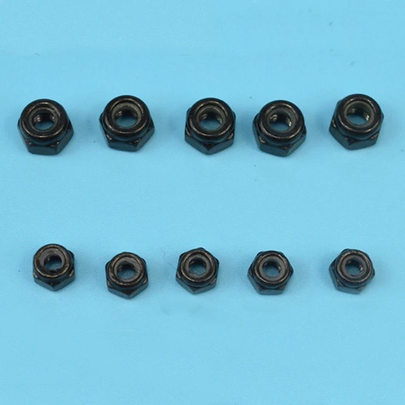 Самоблокирующаяся гайка M3 M4 оцинкованная с дистанционным управлением запасные