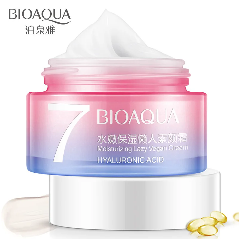 

BIOAQUA Natural Moisturing Face Cream Facial Concealer Whitening Skin Acne Treatment Skin Care 30g