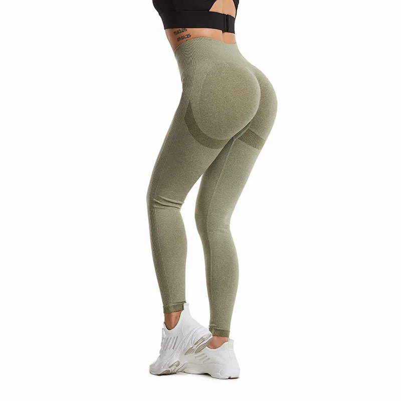 

Shi Nuoxuan seamless fitness women's pants high waist peach hips sports tight yoga pants running quick-drying stretch trousers