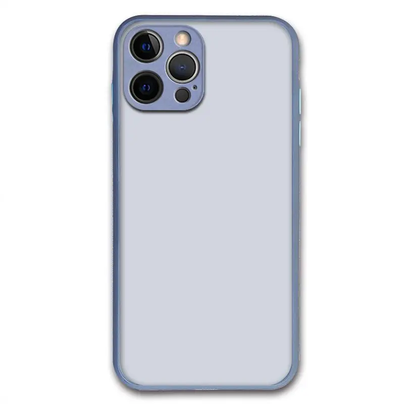 Полноразмерный чехол для телефона с контрастной кнопкой камеры iphone 12 Pro Max задняя