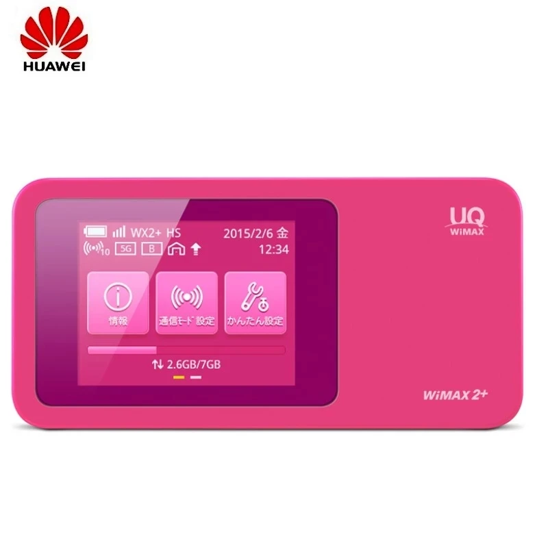 

Huawei HWD31 W01 WiMAX2 + Скорость Wifi Next