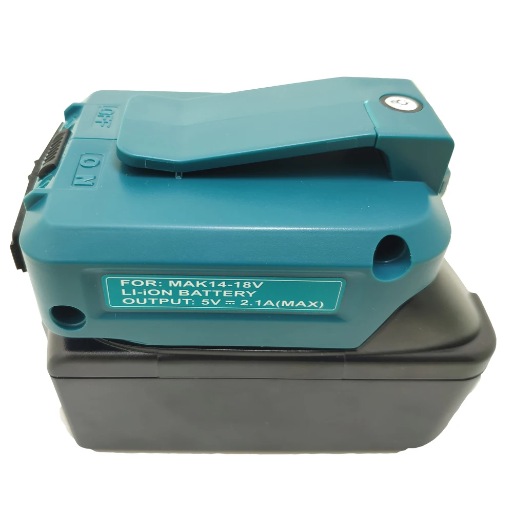Для Makita 14 4 в 18 Беспроводное зарядное устройство USB Bl1430 BL1830 BL1860 литий ионный