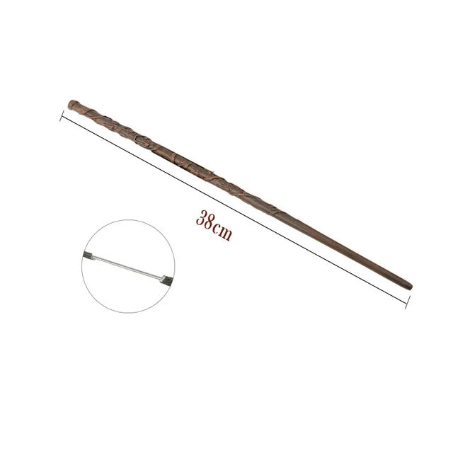 

30 Kind of Cosplay Potters Magic Wands Metal/Iron Core Children Magic Toy Wand Gift No Box Package Prop Stage Magic Tricks