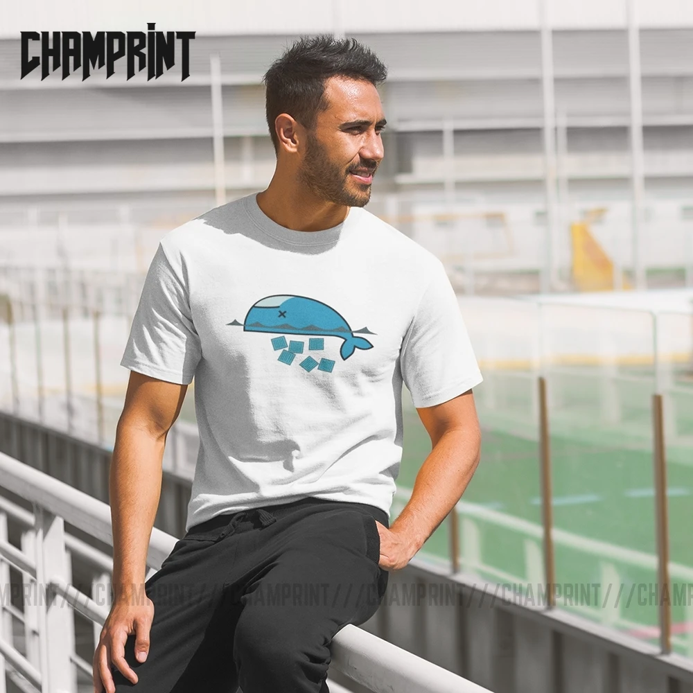 Футболка мужская с коротким рукавом и круглым вырезом из натурального хлопка |