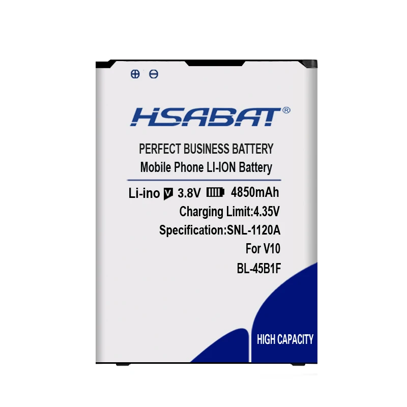 HSABAT 4850 мА/ч, BL-45B1F Батарея для LG V10 H961N F600 H900 H901 VS990 H968 батареи