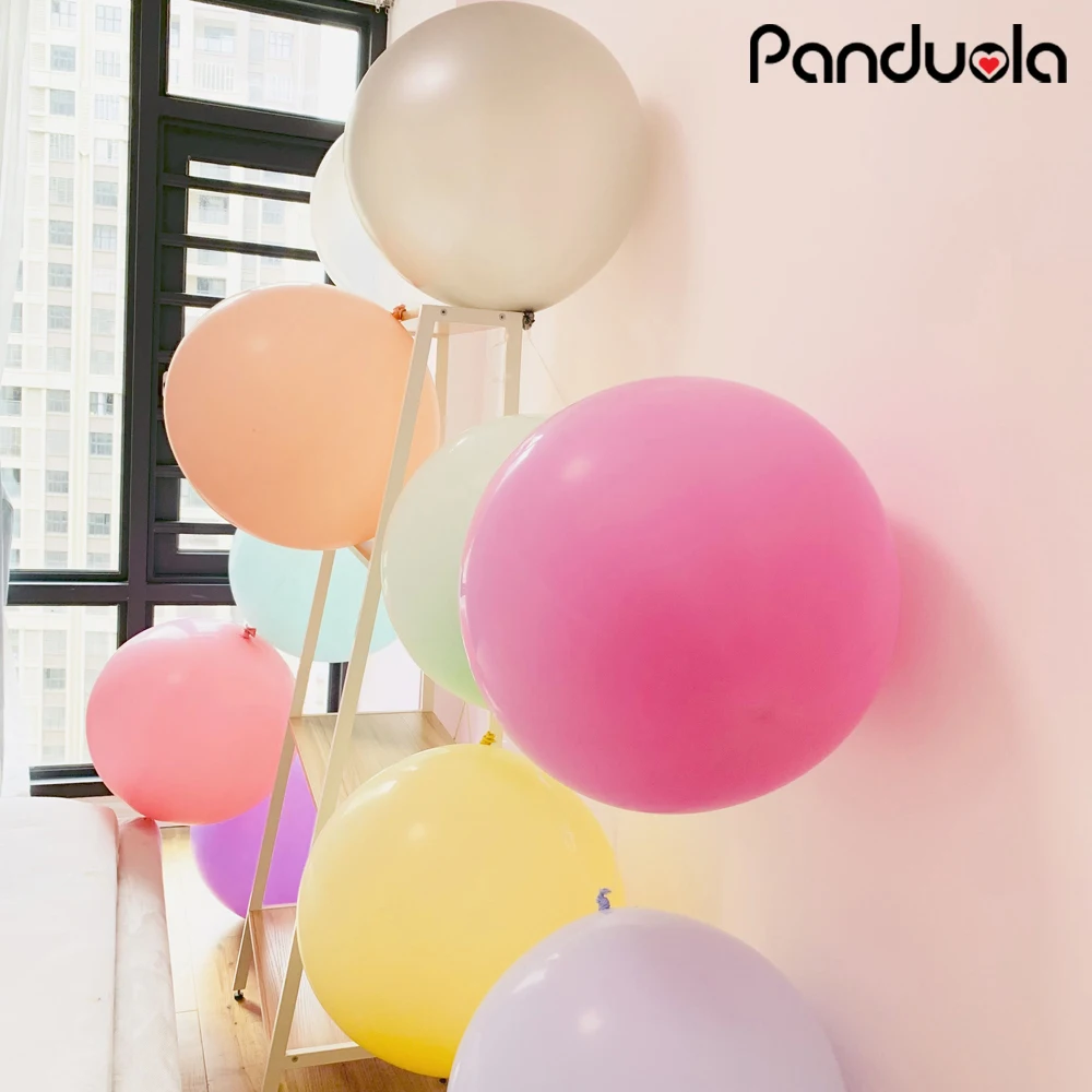 Принцесса на день рождения 36 дюймов Пастельная фотография гелиевый макарон