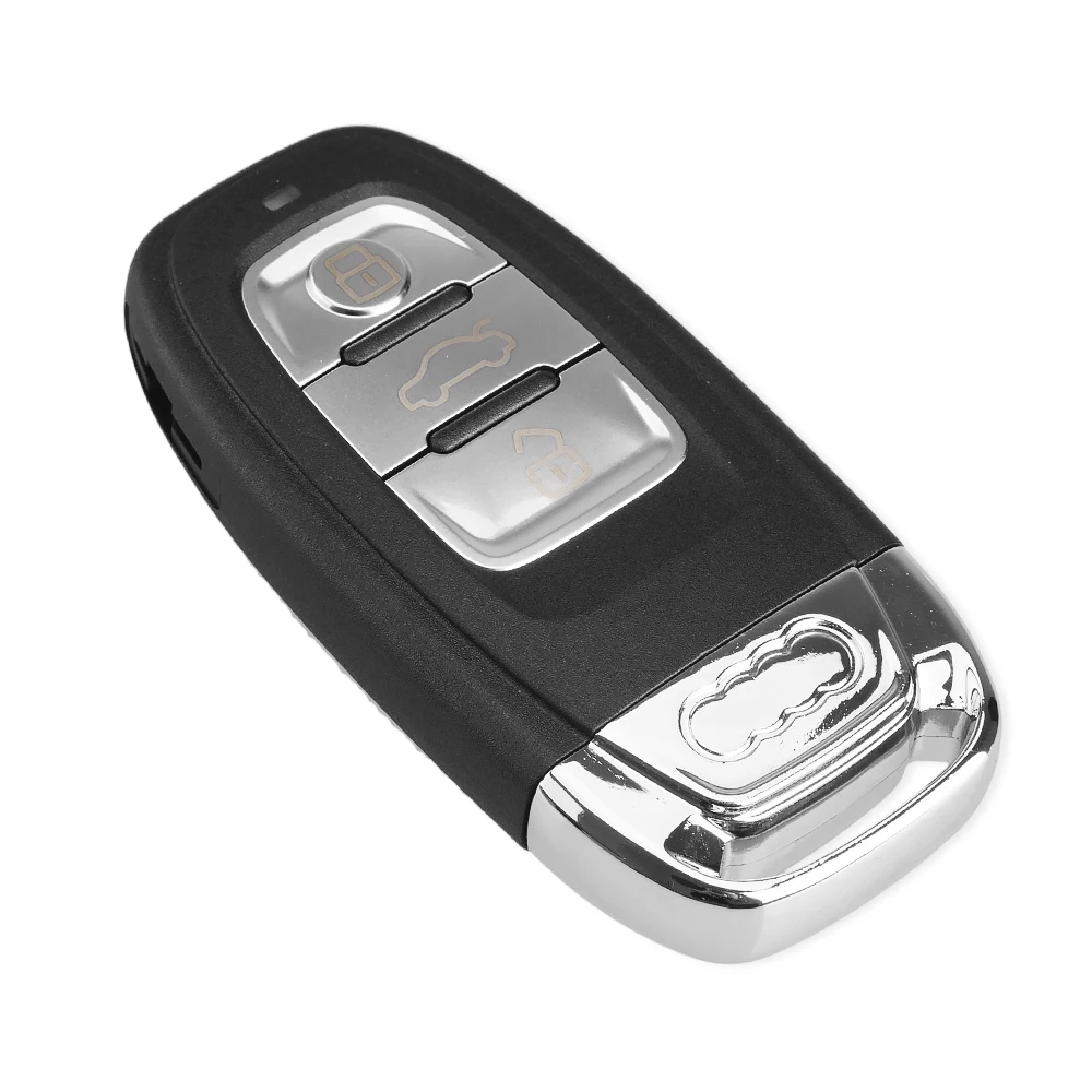 Дистанционный смарт-ключ KEYYOU для Audi A4L A3 A4 A5 A6 A8 Quattro Q5 Q7 2007-2016 сменный 3-кнопочный