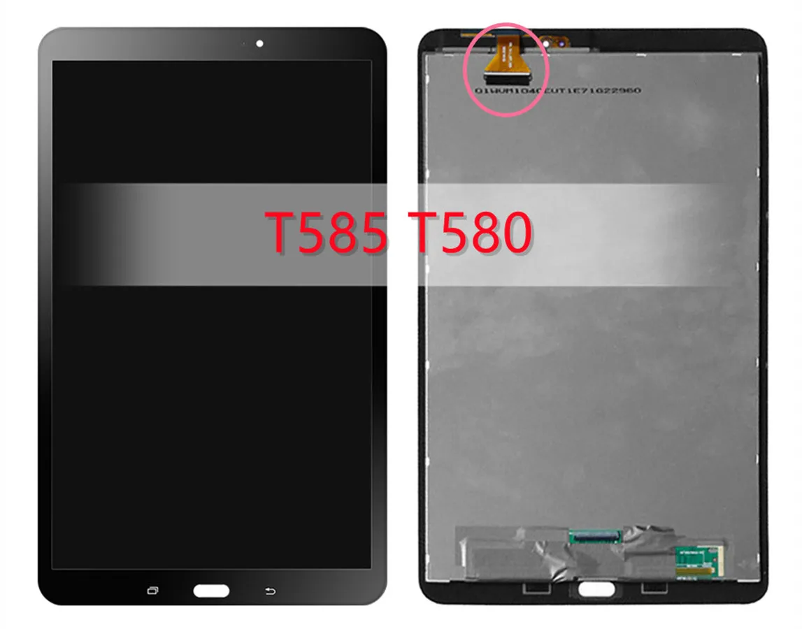 New for Samsung Galaxy Tab A 10.1 SM-T580 SM-T585 T580 T585 LCD Display + Touch Screen Digitizer Assembly