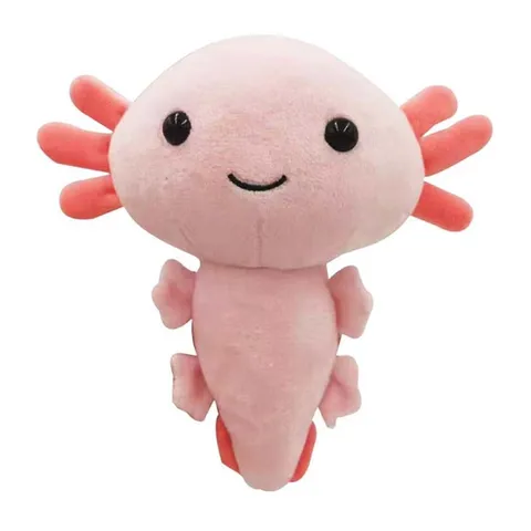 Плюшевая игрушка Kawaii Axolotl, 20 см, мультяшное животное, мягкая плюшевая кукла для детей, день рождения, искусственная пятна