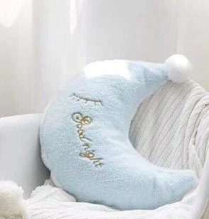 Model 18 Koodykids плюшевая подушка в виде Луны, декор для детской комнаты, корона, звезда, подушка, подушка для маленьких мальчиков и девочек, декор для детской комнаты - Цвет: Model 18