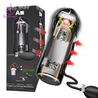 Мужской мастурбатор насос для пениса вибратор для мужчин вакуумный насос для сосания Массажер для пениса стимулятор головки киска секс-игрушки для мужчин