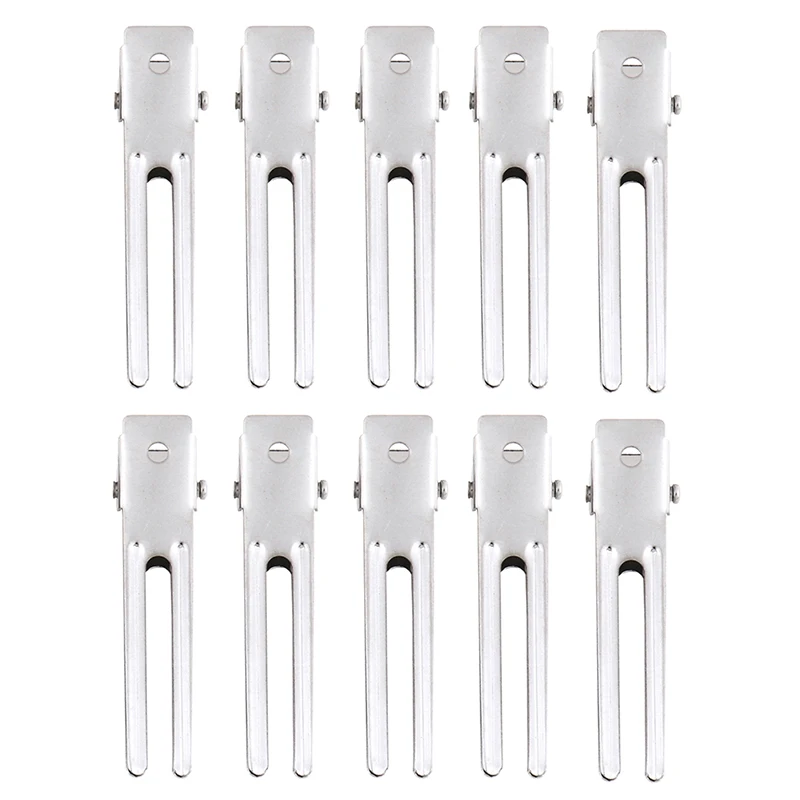 

Заколка-крокодил металлическая, для рукоделия, 10 шт.