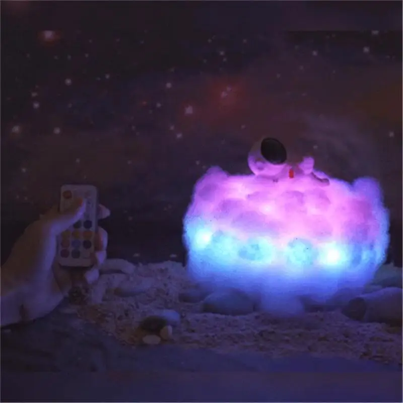 

Creative Astronaut Cloud Night Light Bedroom Bedside Decoration Night Light Children Girlfriend Birthday Gift Holiday Gift