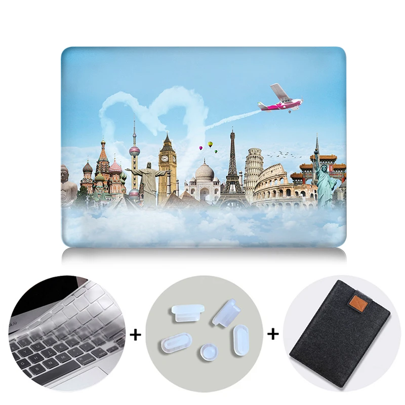 MB03 MTT чехол для Macbook Air 11 13 Pro 13 15 retina Funda Жесткий Чехол для mac book 13,3 15,4 12 дюймов с сенсорной панелью сумка для ноутбука - Цвет: MB03