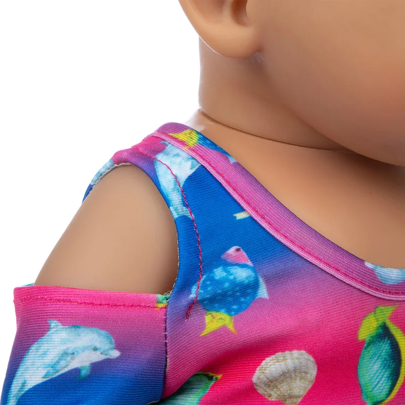 10pcs/lot 43cm reborn Baby Doll clothes shirt vest dress 18 inch american og girl doll pants set | Игрушки и хобби