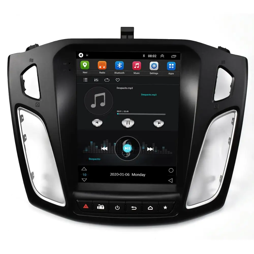 

10.4 Inch Car GPS Navigation Vertical Screen Android System For-Ford Focus 2012-2016 GPS head unit Radio Multimedia Stereo