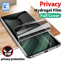 1000d curved privacy hydrogel film for xiaomi 12x 11 10 ultra screen protector xiaomi note 10 pro lite mix 4 cc9 anti spy film
