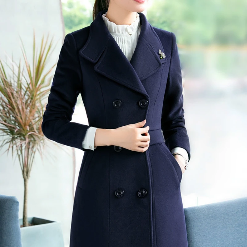 Весна Осень Элегантная Офисная Женская рабочая одежда 2020 теплая зимняя куртка