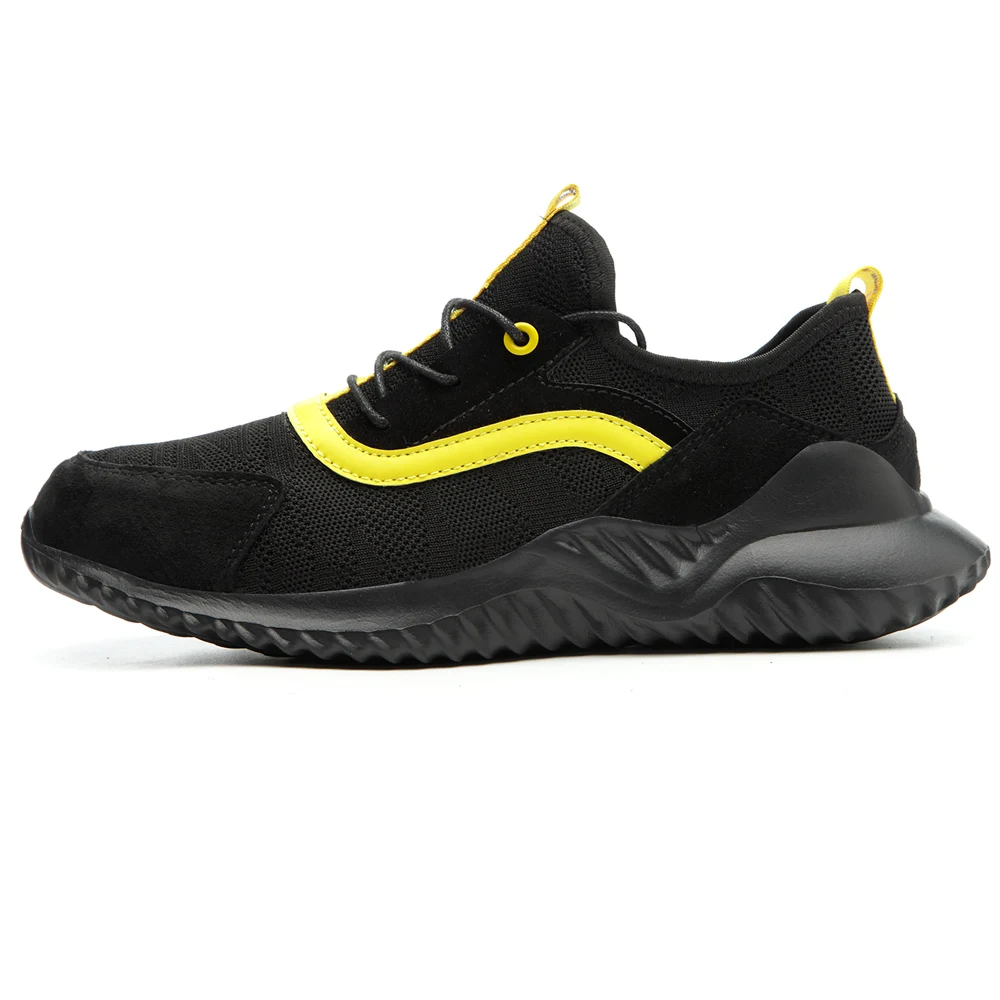 spesifikasi Pria Ringan & Nyaman Steel Toe Anti Smashing Sepatu Bot Sepatu Pria Tahan Tusukan Sepatu Safety Sepatu Anti- Slip