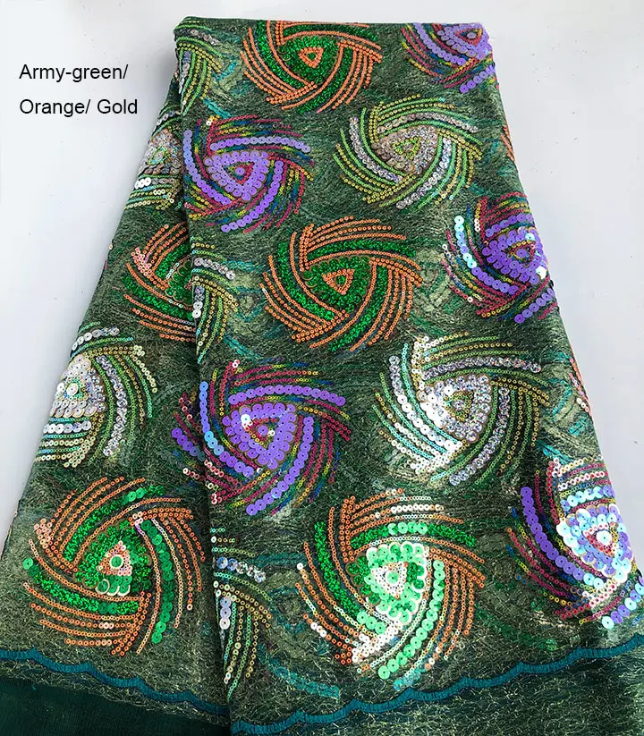 Распродажа африканские блестки французское кружево мягкая большая Цветочная