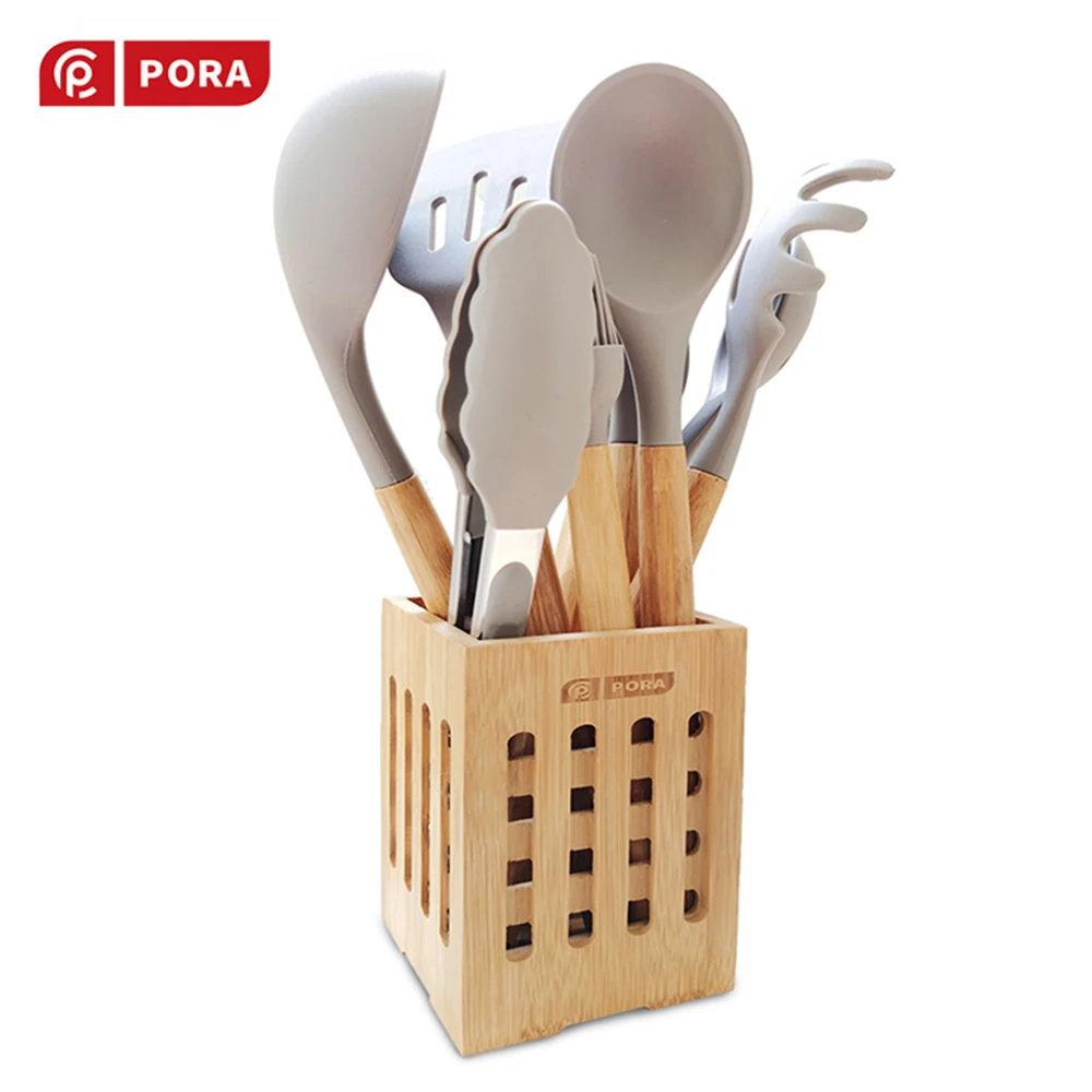 кухонный набор 7 14 шт.силиконовый кухня кухонной утвари лопатки кухонные наборы