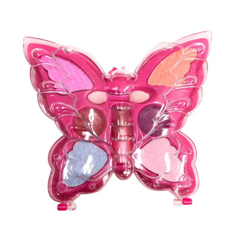 Детский косметический набор креативная коробка для макияжа принцессы бабочки