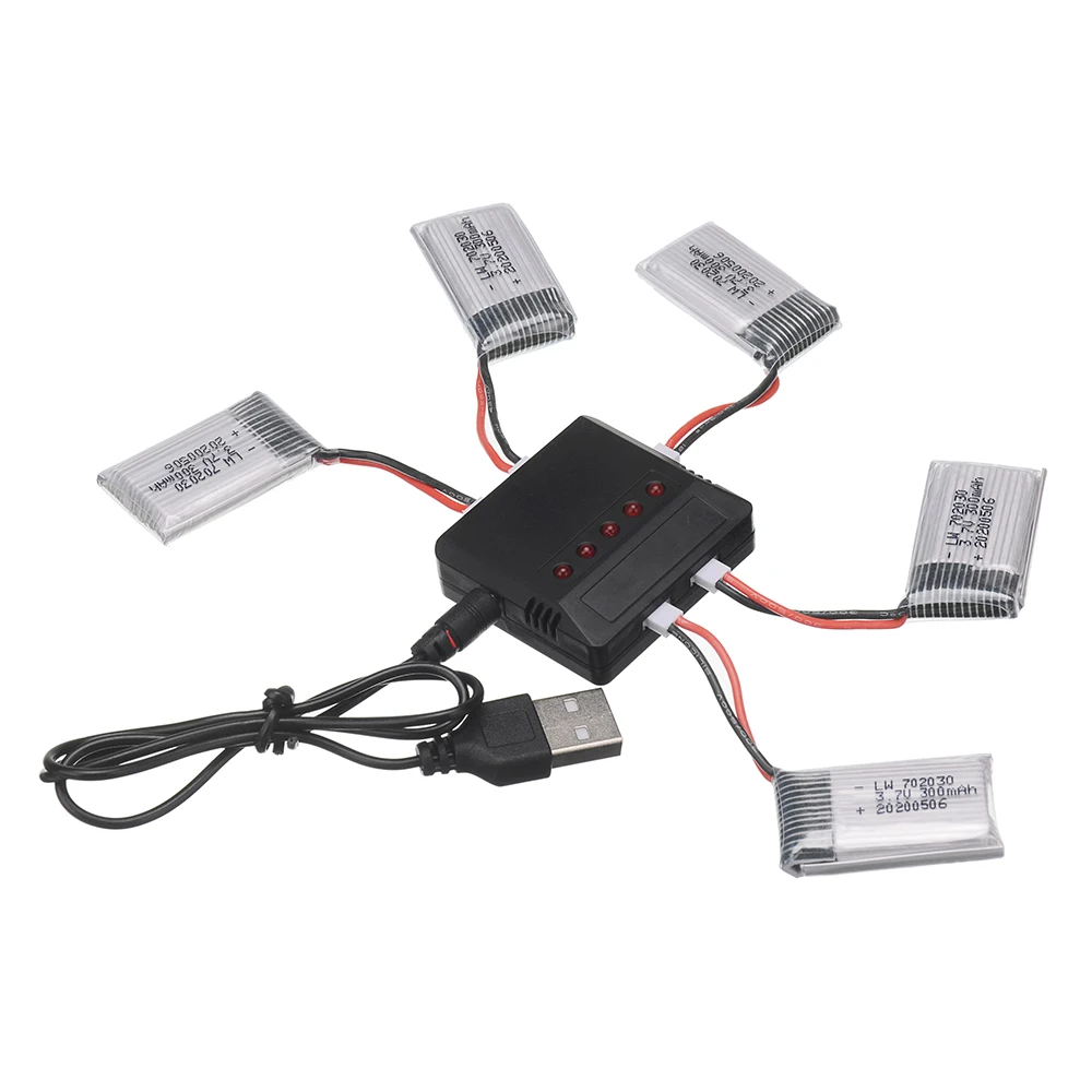 Литий-полимерный аккумулятор 3 7 в 300 мАч для Syma X11C FY530 Udi U816 U830 F180 E55 FQ777 FQ17W Hubsan H107