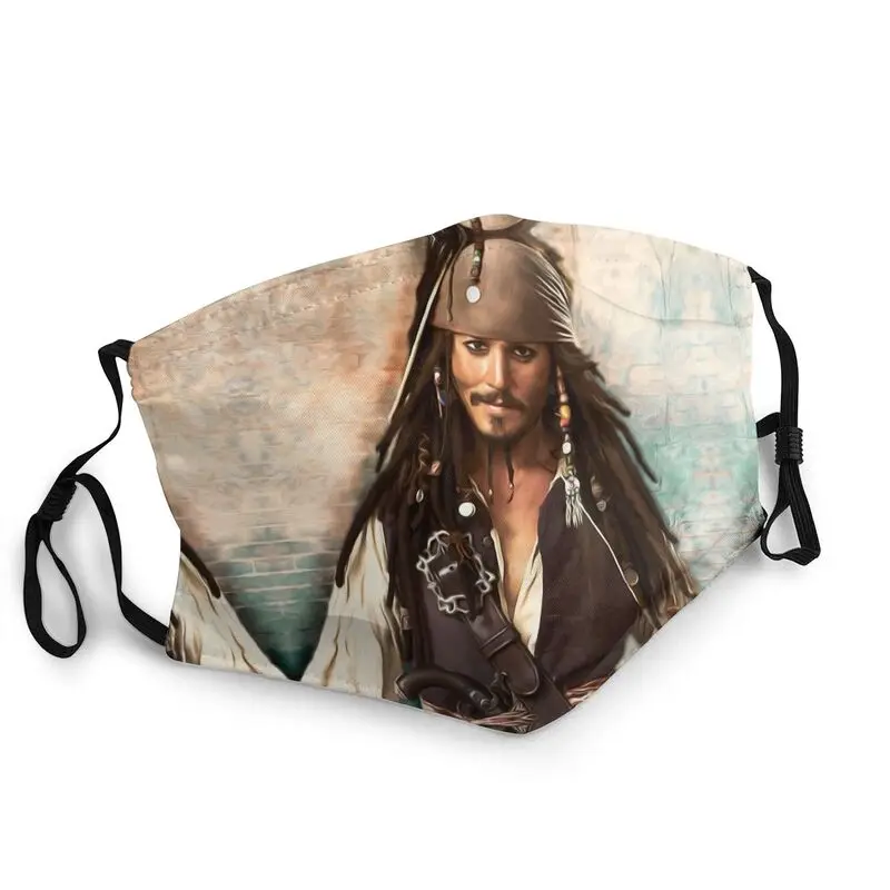 Многоразовая мужская маска для лица с изображением игроков американского фильма