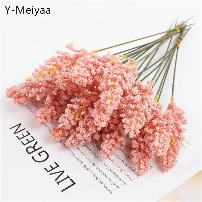 Недорогой искусственный цветок лаванды материал для дома свадьбы оптовая